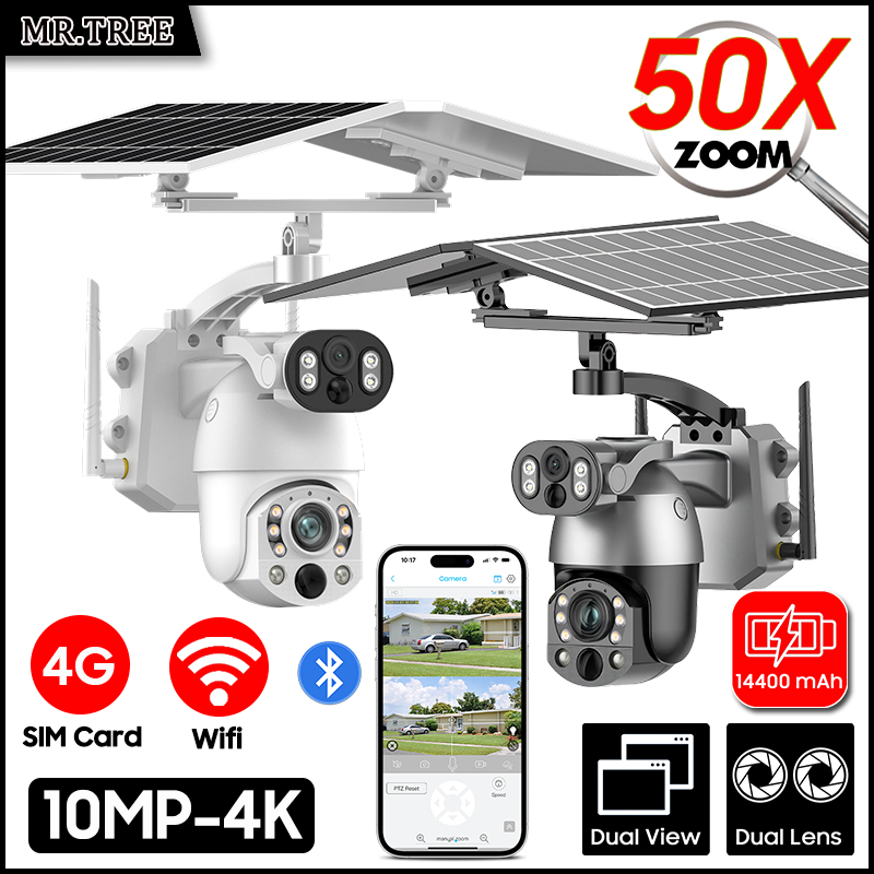 Smart Home Camera Ezviz - 4K 50X Optical Zoom Dual Lens