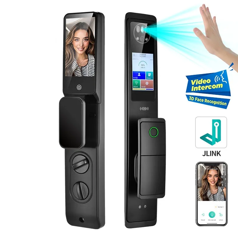 Smart Home Door Lock - 3D Facial & Palm Vein Smart