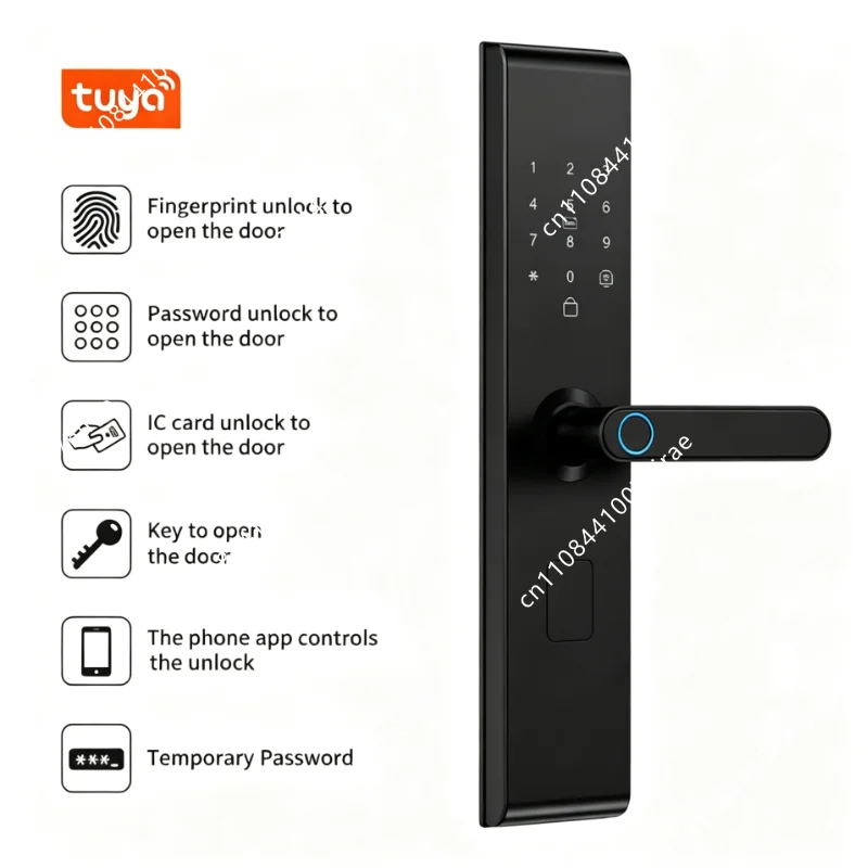 Tuya WiFi Smart Electronic Doo - огляд і ціна Smart Home Door Lock