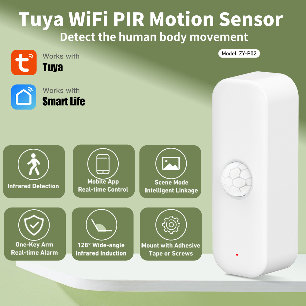 1~3pcs Tuya WiFi Motion Sensor - огляд і ціна Smart Home Wiser
