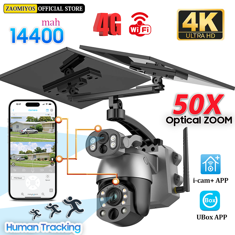 4K 50X ZOOM 10MP Solar Camera  - огляд і ціна Smart Home Camera Ezviz