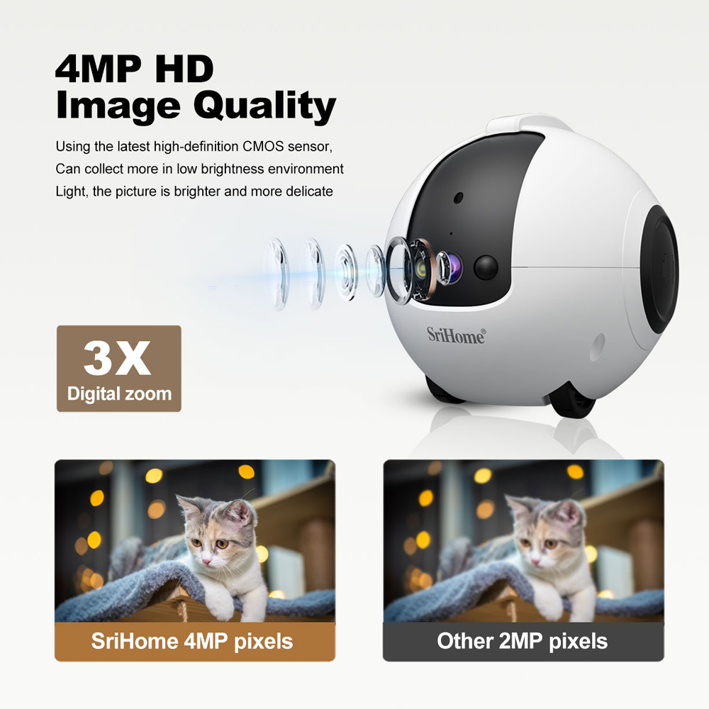 Srihome 4MP Mobile Intelligent - огляд і ціна Smart Home Camera Ezviz