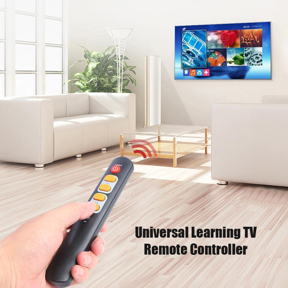 2-5Pcs Universal 6 Key Remote  - огляд і ціна Smart Home Yellow
