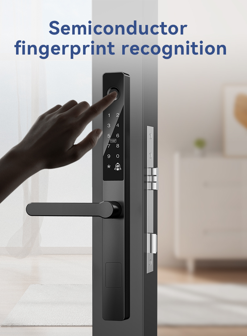 Slim Smart Lock Memory Card Wa - огляд і ціна Smart Home Door Lock