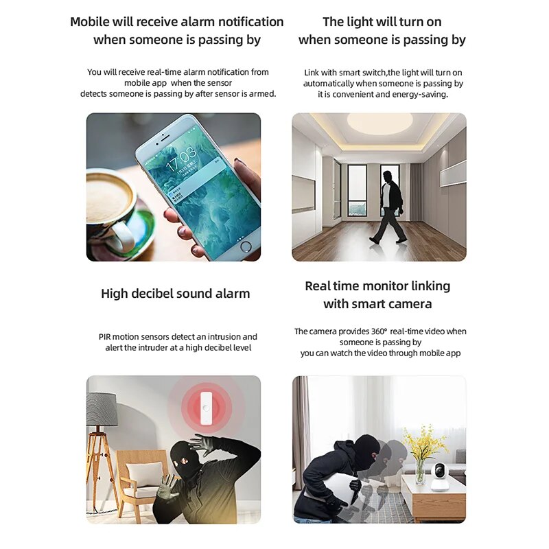 Tuya WiFi Zigbee PIR Motion Se - огляд і ціна Smart Home Wiser