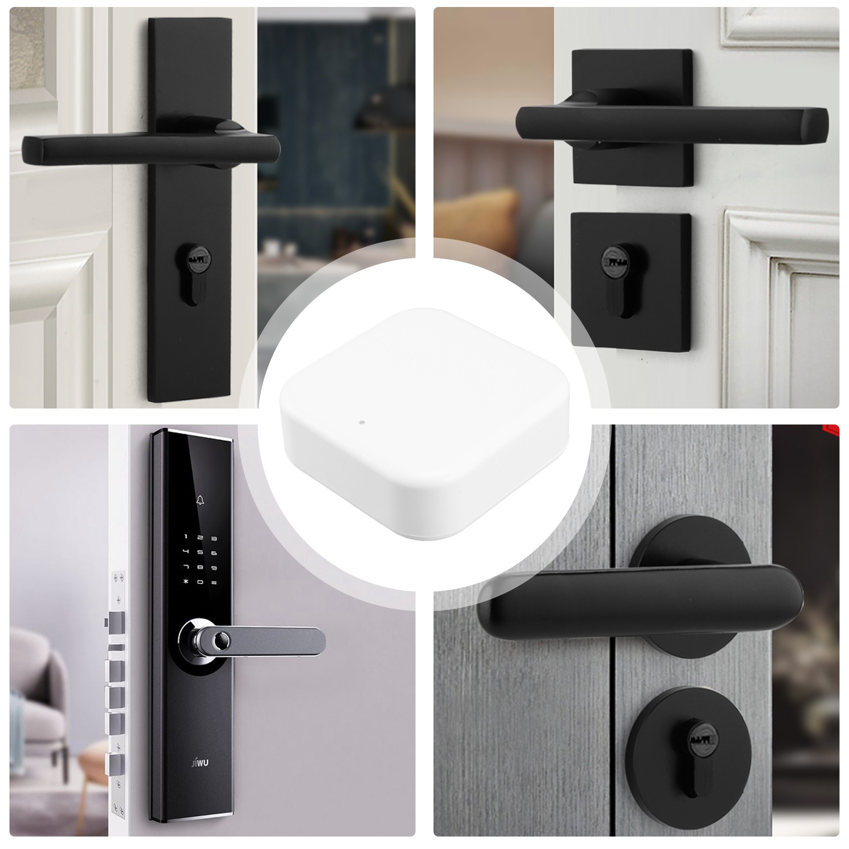 Bluetooth Wifi Gateway Fingerp - огляд і ціна Smart Home Door Lock