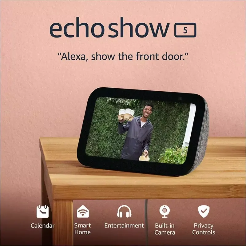 Echo Show 5 Smart Speaker with - огляд і ціна Smart Home Video