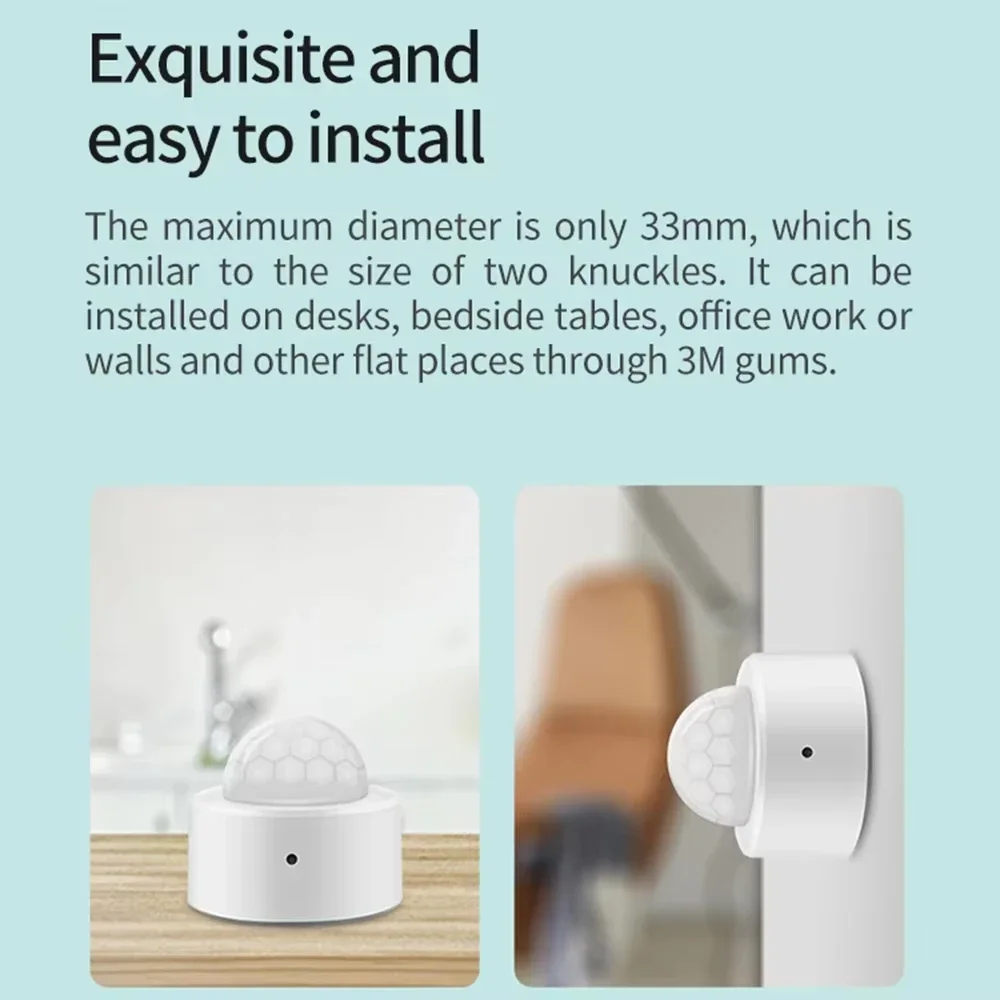 Work with Tuya Zigbee PIR Moti - огляд і ціна Smart Home Wiser